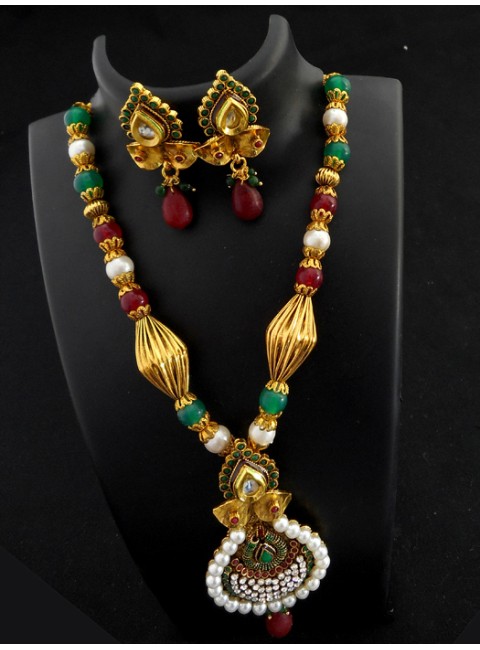 Polki Jewelry Set